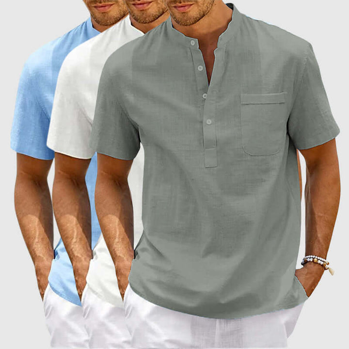 Men's Relaxed Fit Summer Beach Shirt