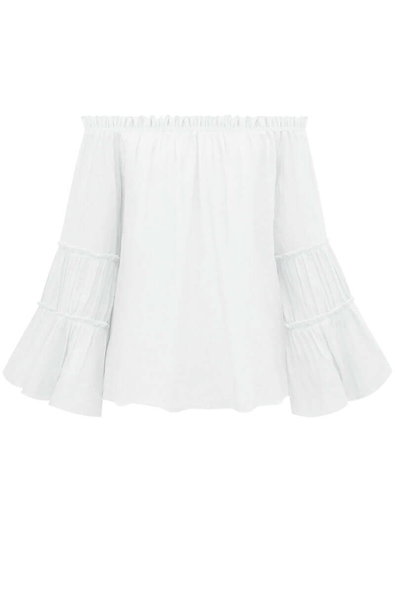 Women's Off-Shoulder Folded Top: Elegant &amp; Versatile