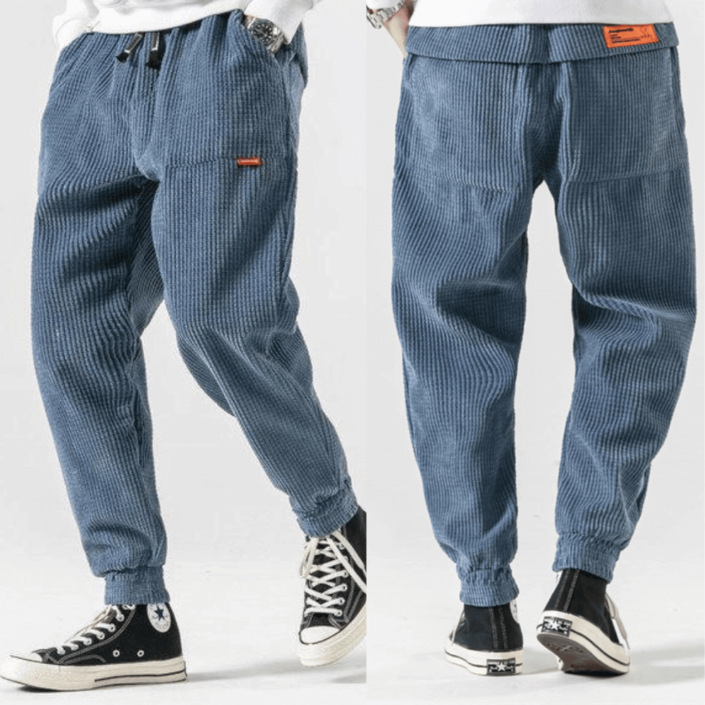Men's Relaxed-Fit Corduroy Trousers