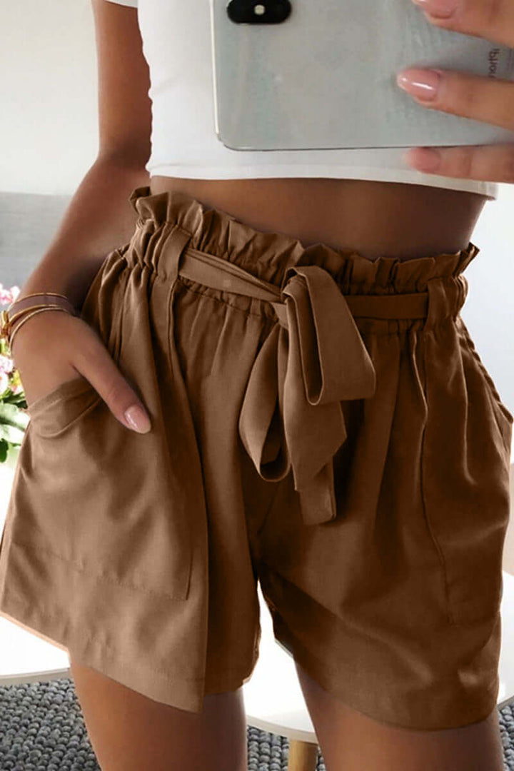 Women's Casual Belted Shorts: Summer Style