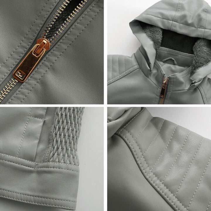 Women's Detachable Hood Jacket: Stylish & Versatile Outerwear