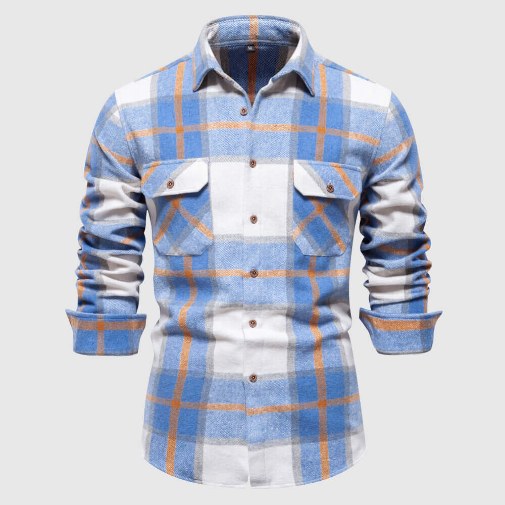 Men's Relaxed Fit Lumberjack Plaid Shirt