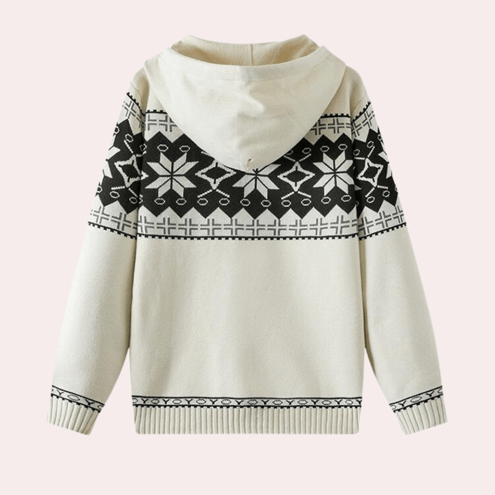 Men's Hooded Sweater: Cozy & Stylish