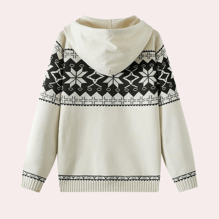 Men's Hooded Sweater: Cozy & Stylish