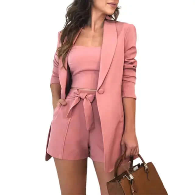 Women's 3-Piece Tailored Summer Set