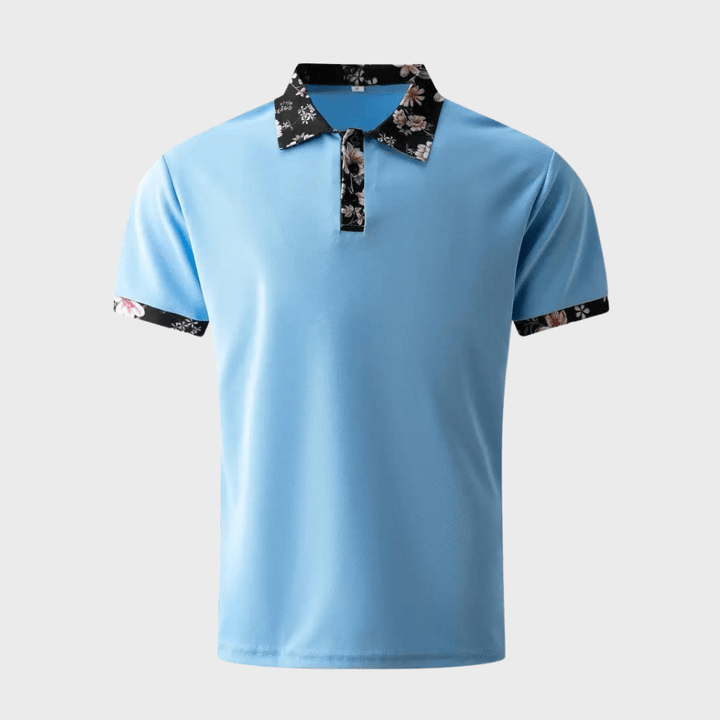 Men's Classic Fit Polo Shirt: Breathable, Short Sleeve Casual Top