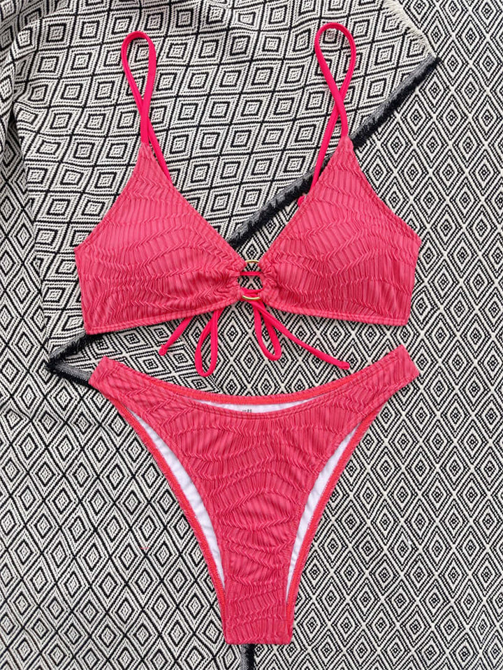 Women's Statement Ring Bikini Top & Bottom