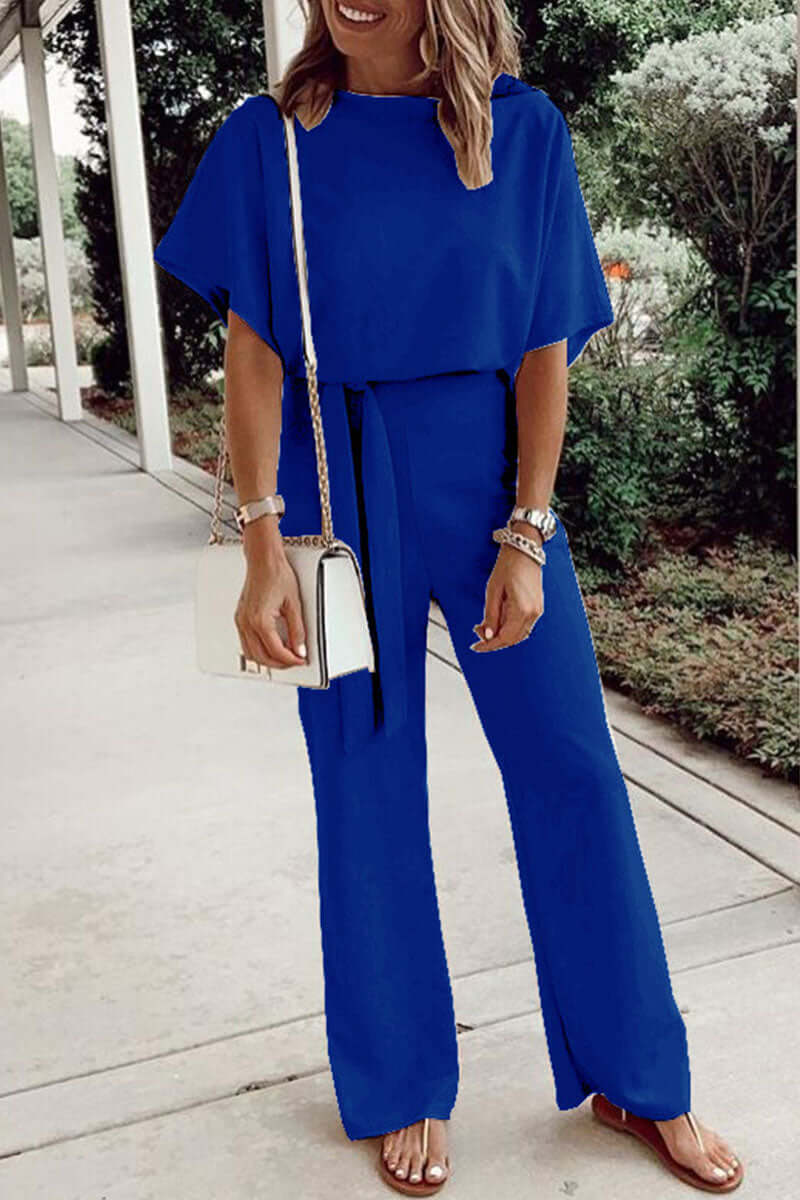 Women's Relaxed Fit Casual Jumpsuit