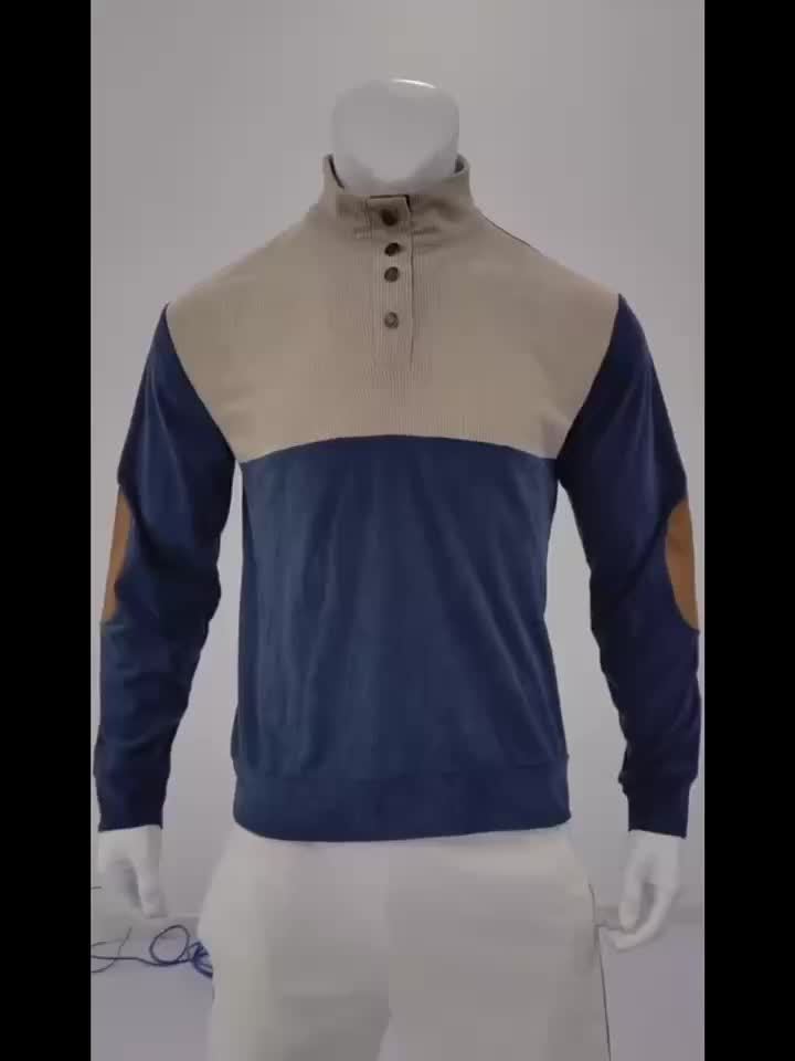 Men's Ribbed Knit Pullover Sweater