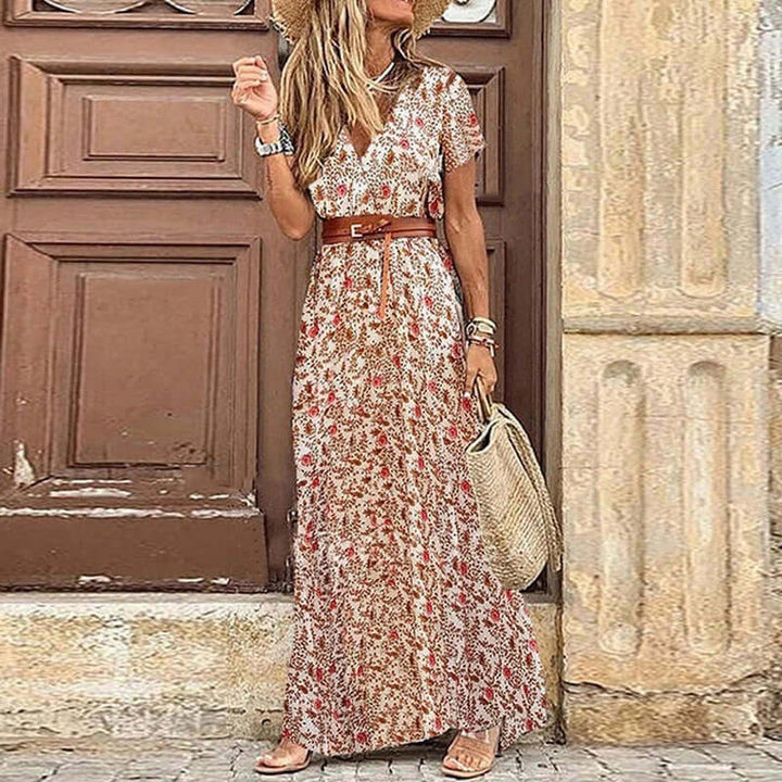 Women's Summer Casual Printed Dress