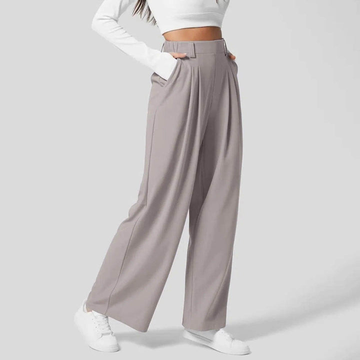 Women's Elasticated Long Trousers: Comfort & Style