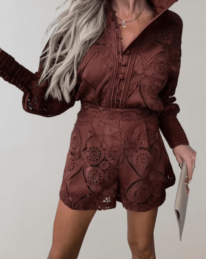 Women's Tweed Two-Piece Set