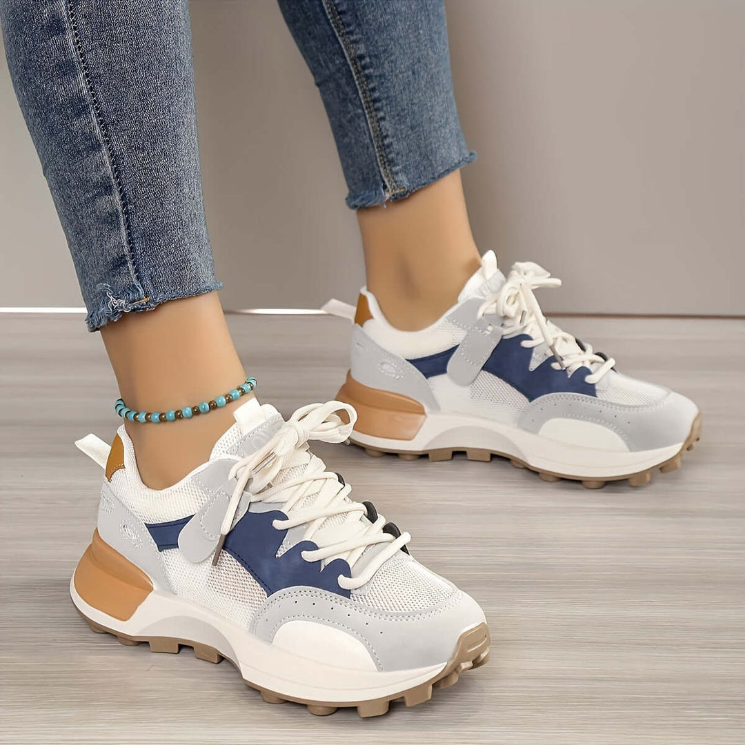 Women's Breathable Mesh Chunky Trainers