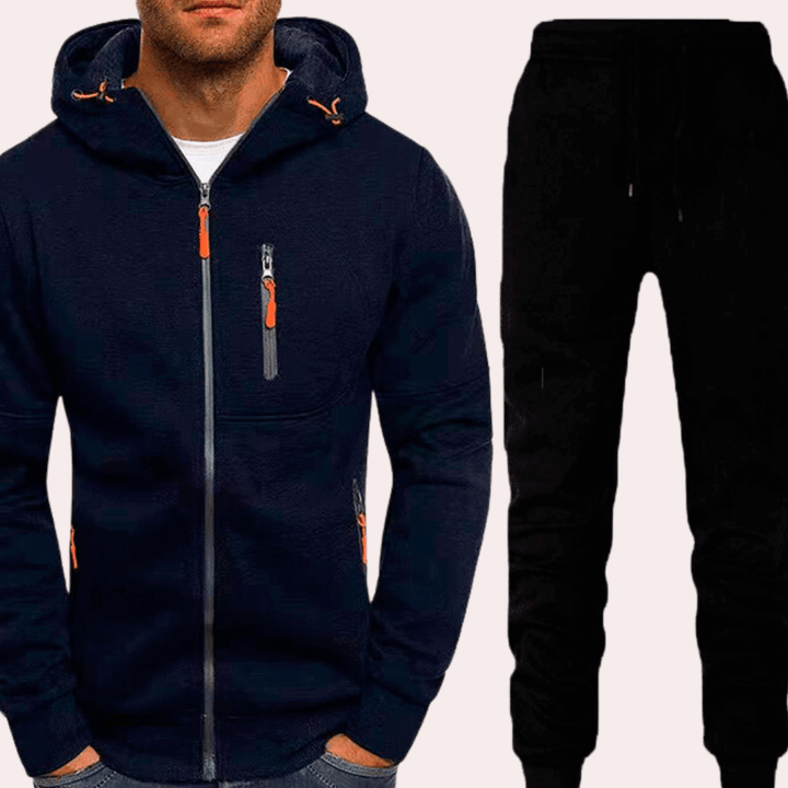 Men's Casual Hoodie and Pants Set
