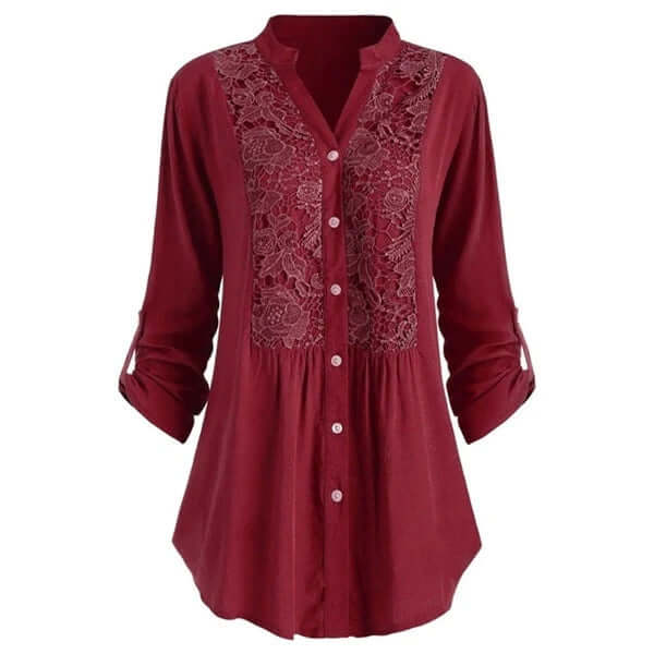 Women's Puff Sleeve Blouse: Lightweight & Chic