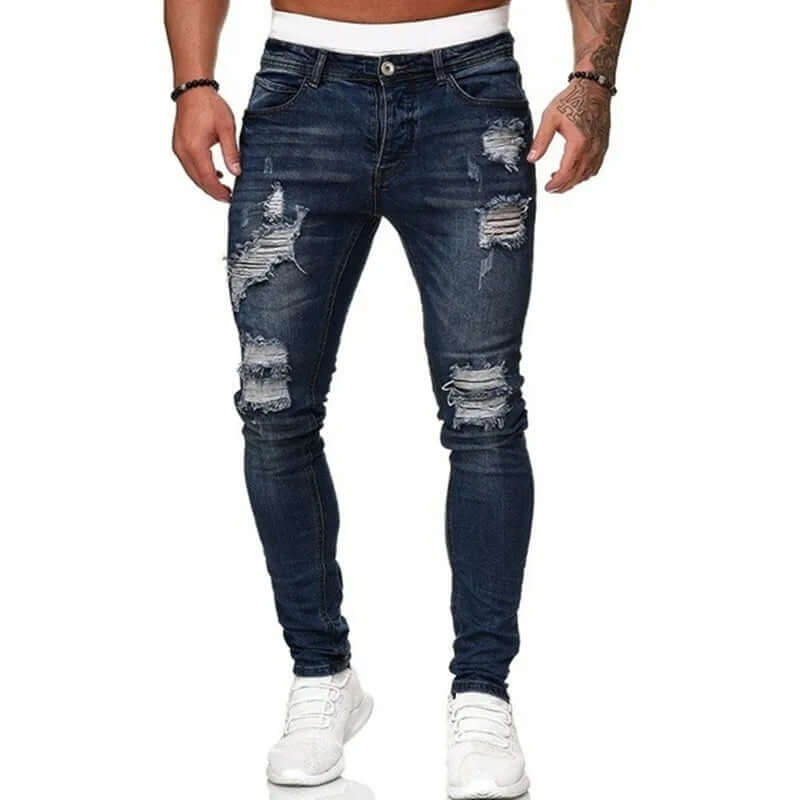 Men's Slim Fit Skinny Jeans: Trendy & Comfortable Denim