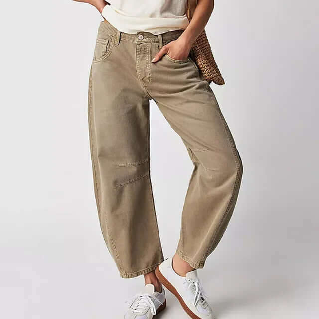 Women's High Waist Wide Leg Jeans: Comfortable & Stylish