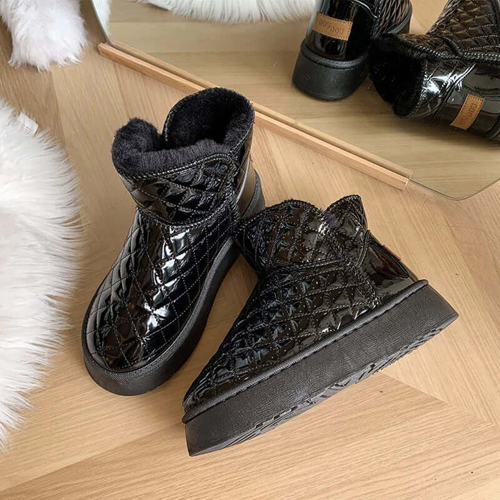 Women's Waterproof Chunky Sole Boots