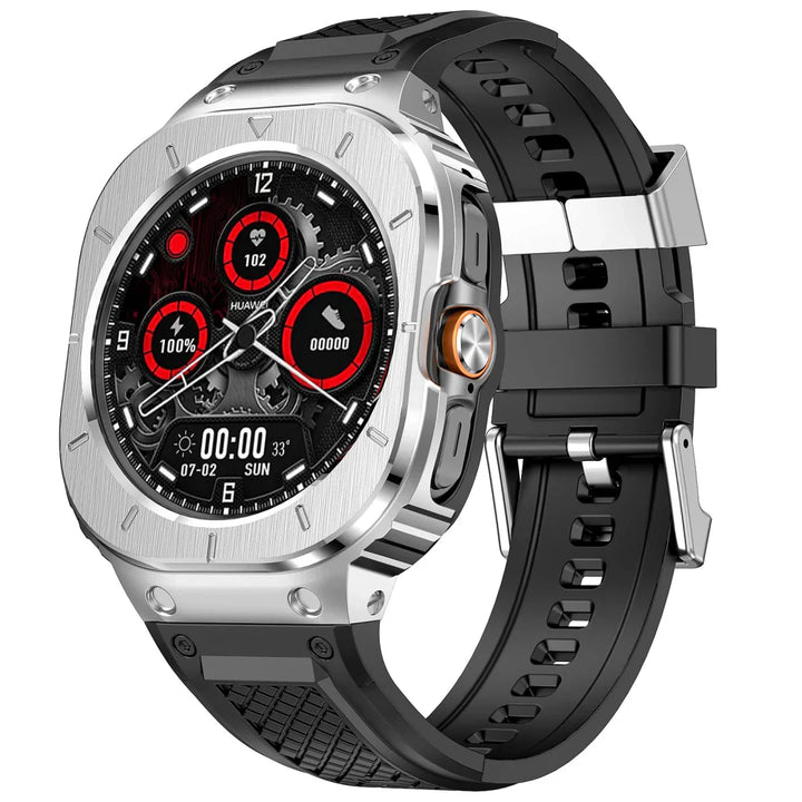 Rugged Stainless Steel Case Retrofit Kit for Samsung Galaxy Watch Ultra