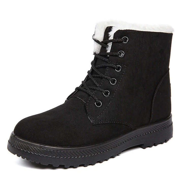 Women's Plush Lined Winter Boots: Warm, Stylish & Comfortable