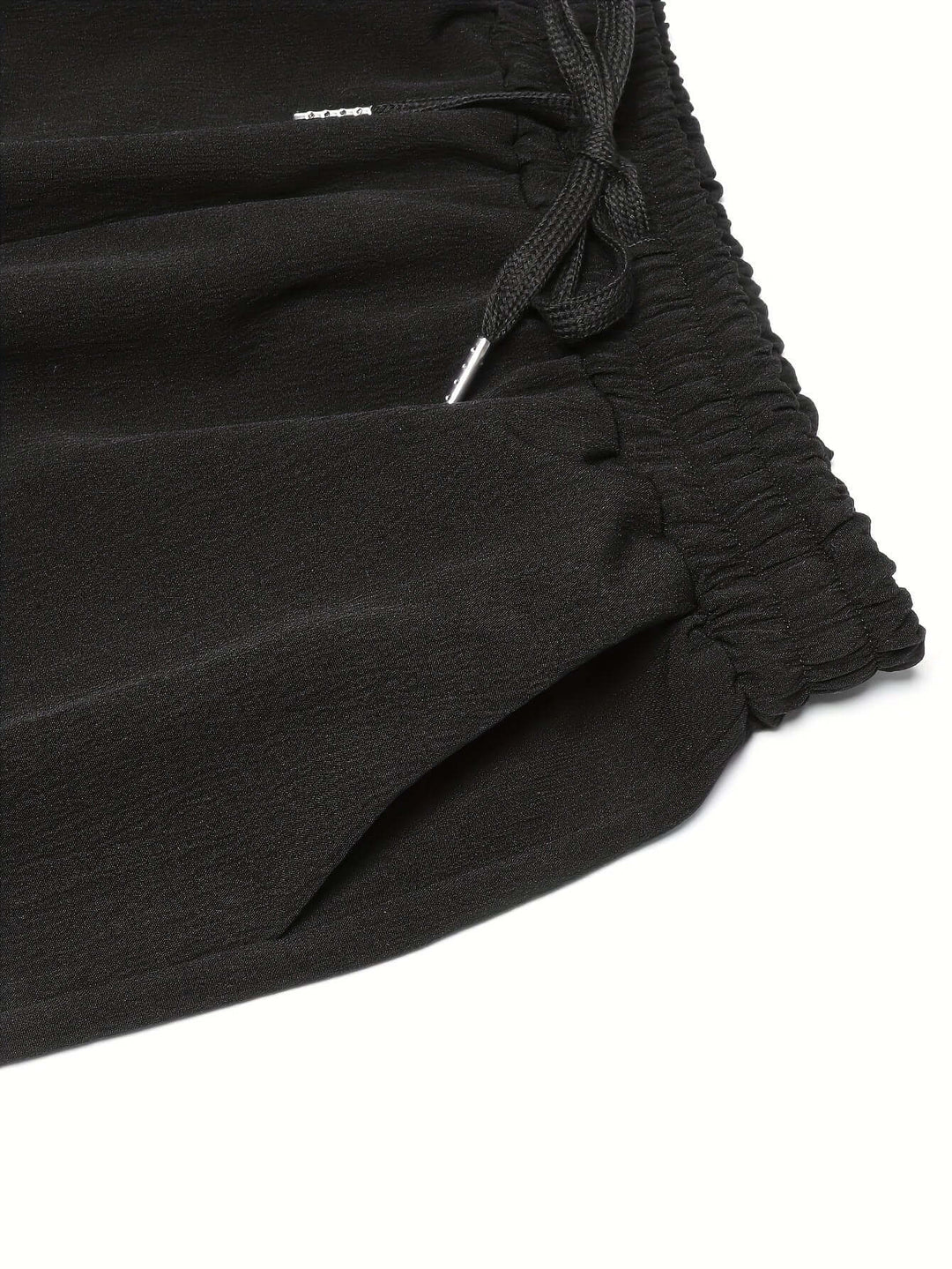 Women's Wide-Leg Drawstring Pants with Pockets
