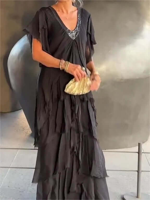 Women's Summer Long Sleeve Dress