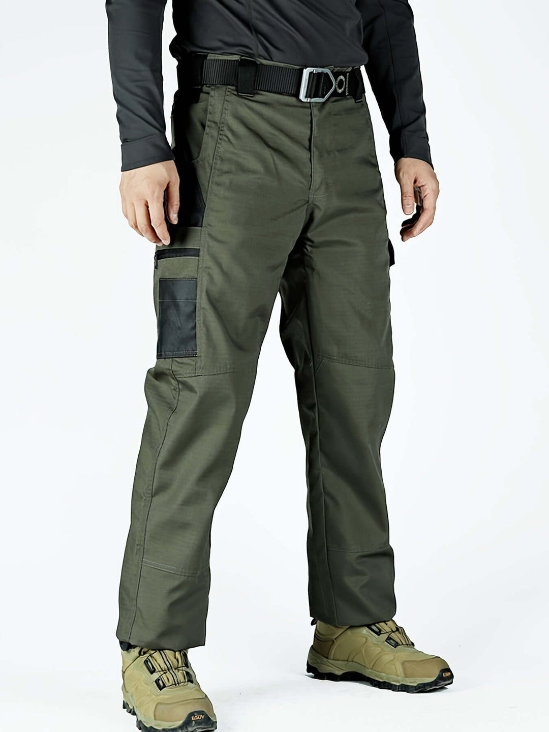 Men's Relaxed-Fit Multi-Pocket Cargo Pants