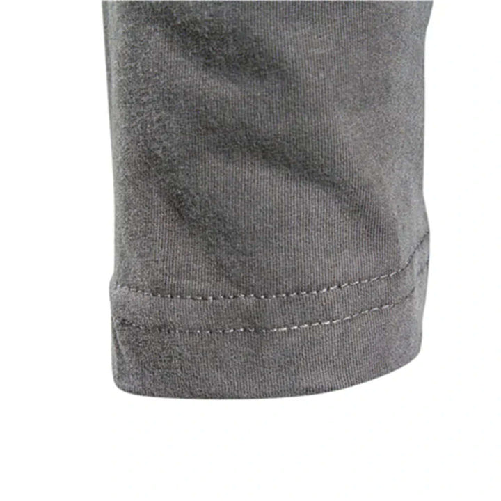 Men's Long-Sleeve Casual Crewneck T-Shirt: Relaxed Fit Tee