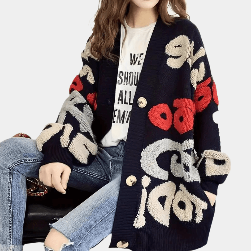 Women's Elegant Cotton Cardigan: All-Season Versatile Layer