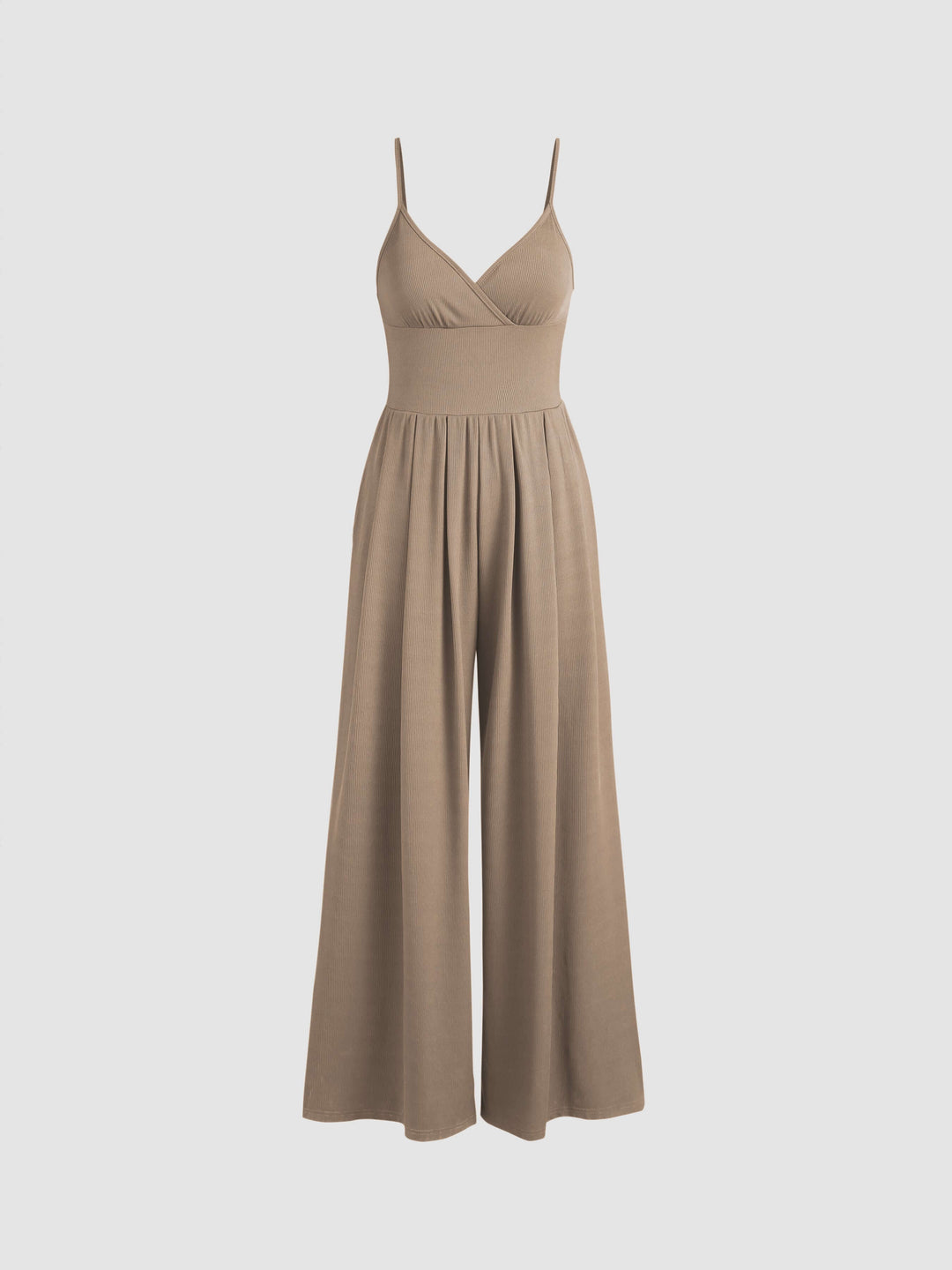 Women's Wide Leg Sleeveless Jumpsuit
