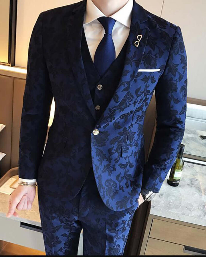 Men's Tailored Formal Blazer Jacket