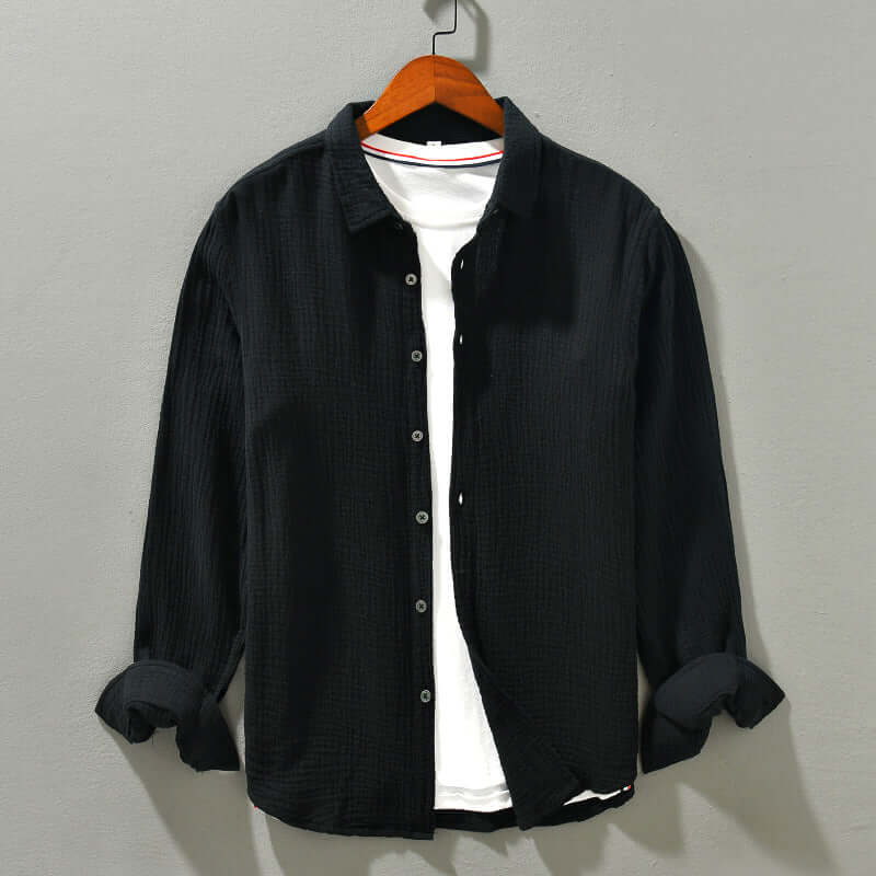 Men's Relaxed Fit Cotton Shirt