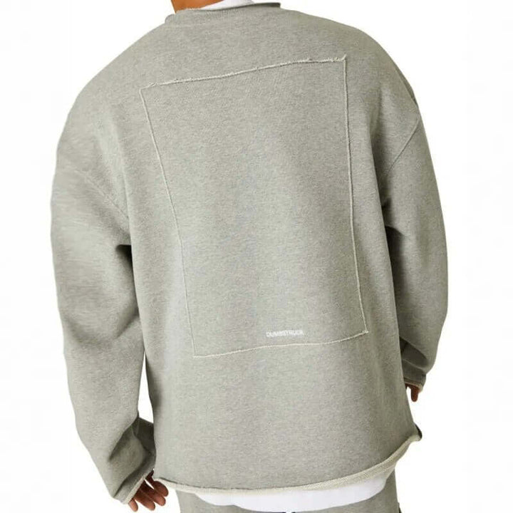 Men's Relaxed Fit Cotton Crew Neck Sweatshirt