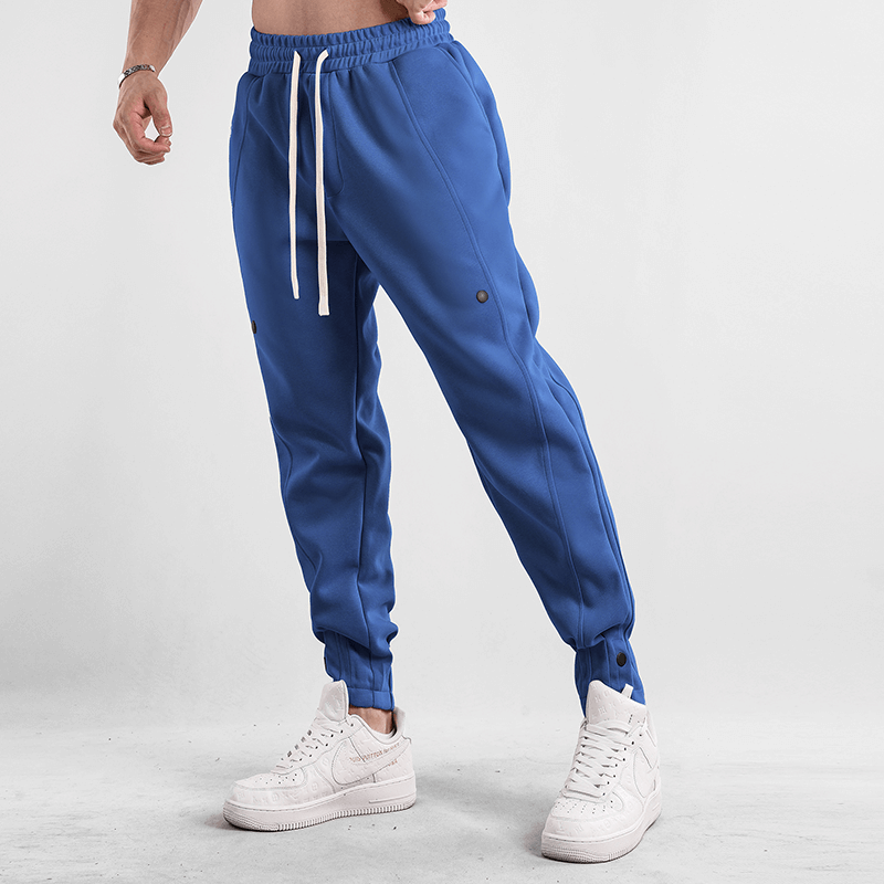 Men's Casual Tapered Joggers with Cuffed Ankles