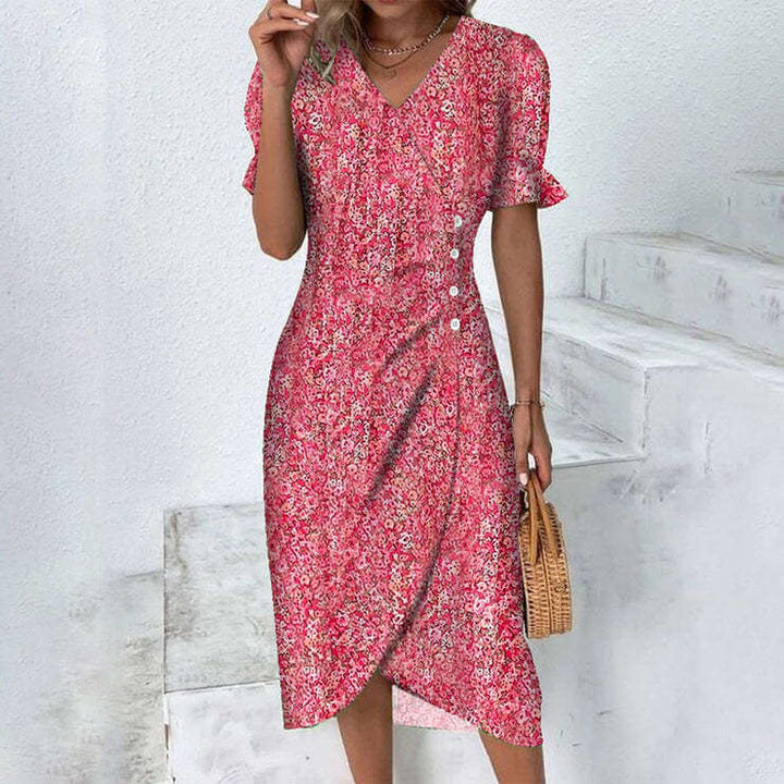 Women's Summer Knee-Length Relaxed Dress