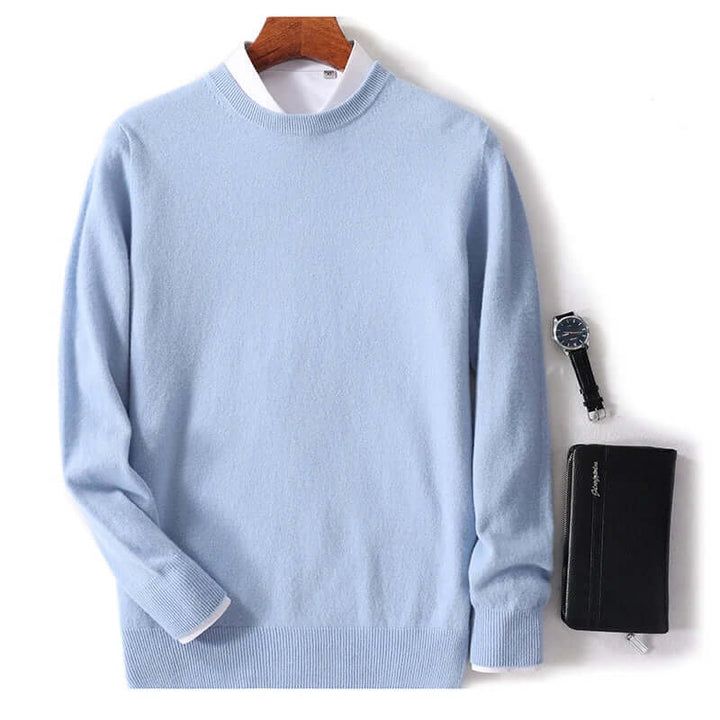 Men's Classic Crew Neck Knit Sweater
