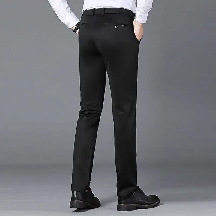 Men's Slim Fit Dress Trousers: Tailored Formal Wear