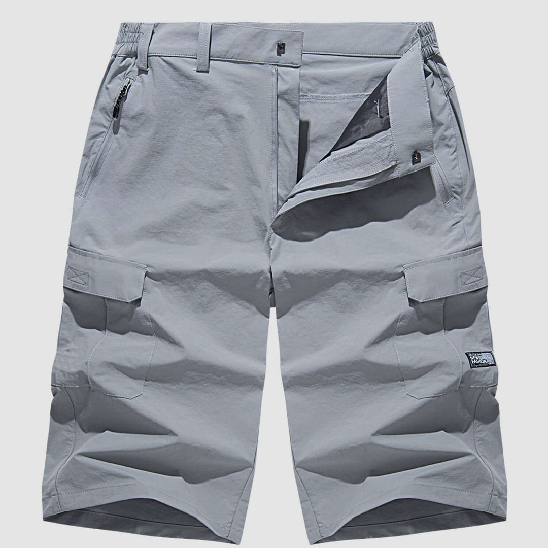 Men's Outdoor Walking Shorts: Multi-Pocket Hiking Shorts
