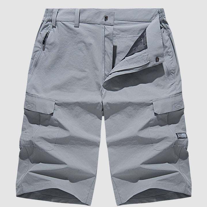 Men's Outdoor Walking Shorts: Multi-Pocket Hiking Shorts