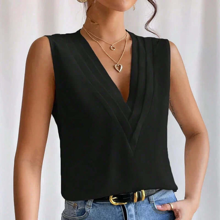 Women's Sleeveless Loose-Fit Summer Blouse
