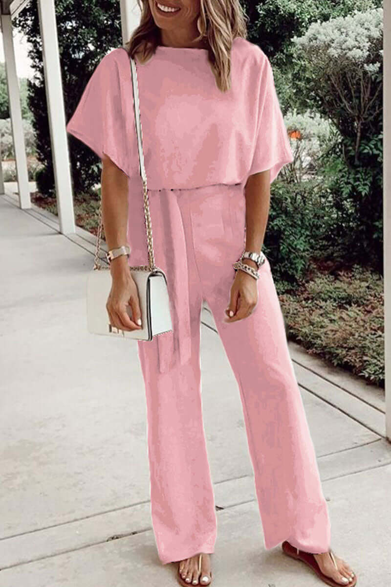 Women's Relaxed Fit Casual Jumpsuit