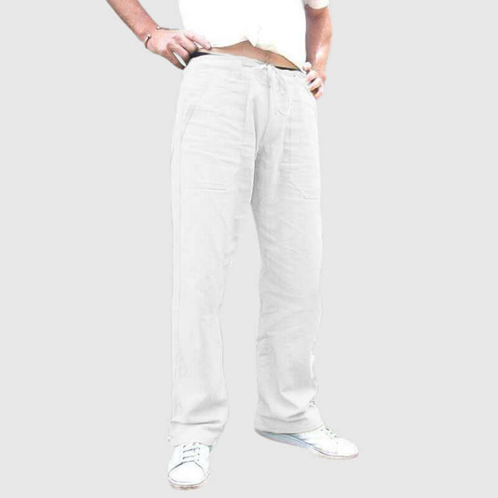 Men's Relaxed-Fit Drawstring Casual Trousers