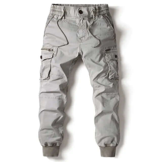 Men's Relaxed-Fit Cargo Pants: Multiple Pockets & Durable Cotton