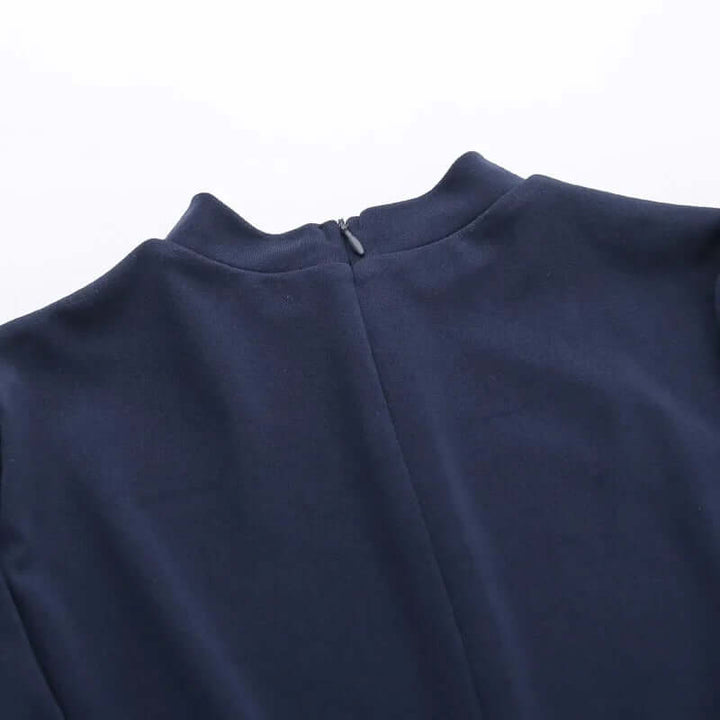 Elegant Turtleneck Sweater Dress