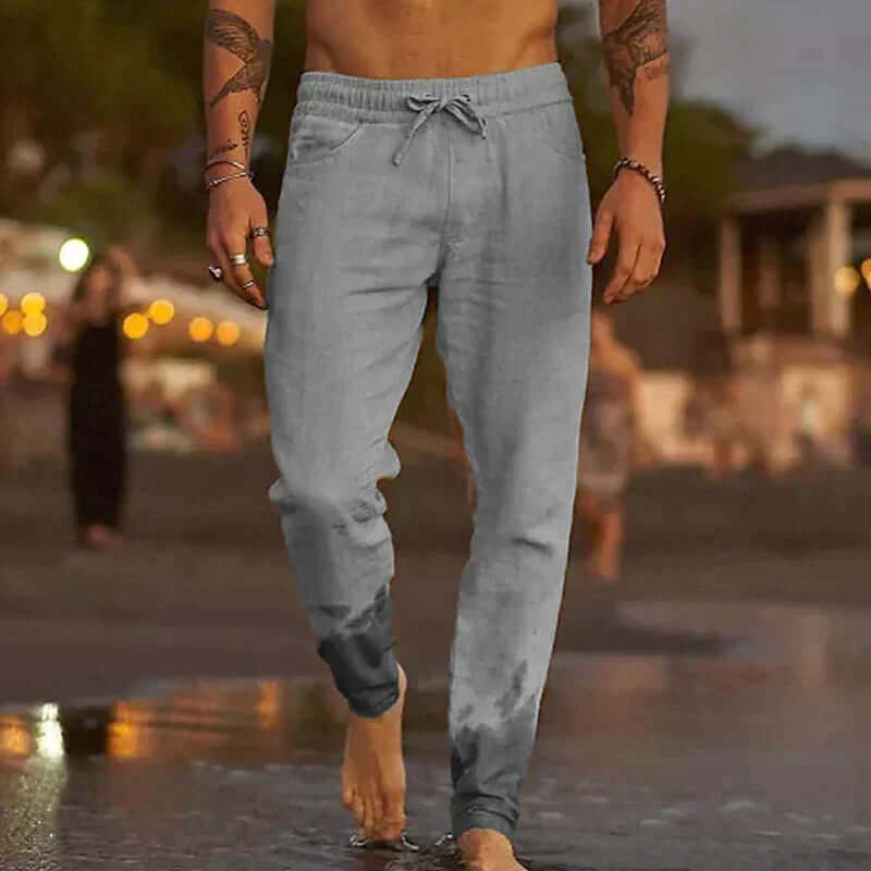 Men's Casual Breathable Elastic Waist Pants