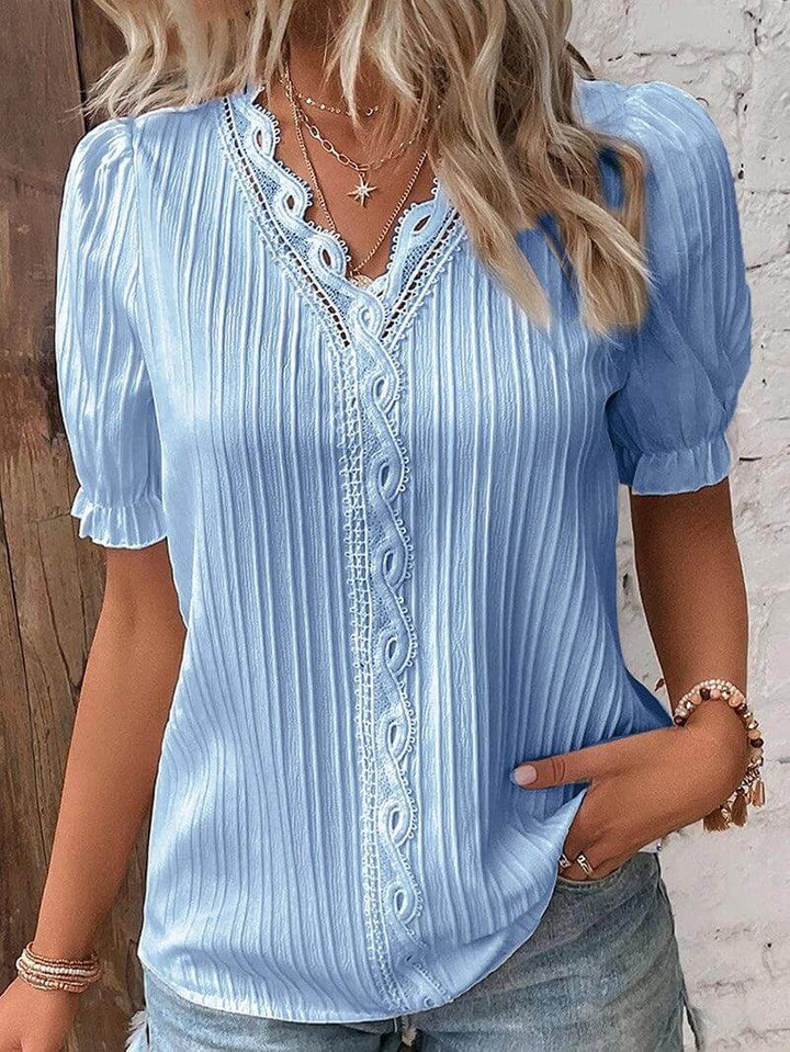 Women's V-Neck T-Shirt: Soft, Lightweight & Versatile