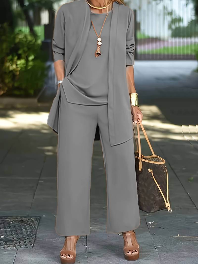Women's Versatile Two-Piece Pant Set