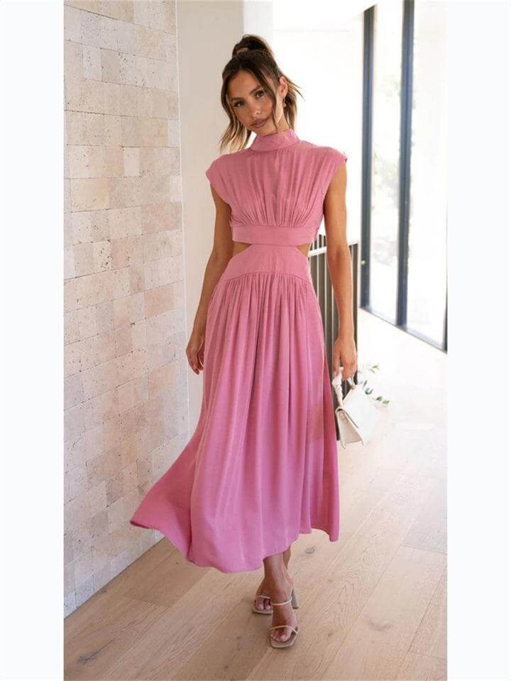 Women's Sleeveless Summer Dress: Lightweight Casual Dress
