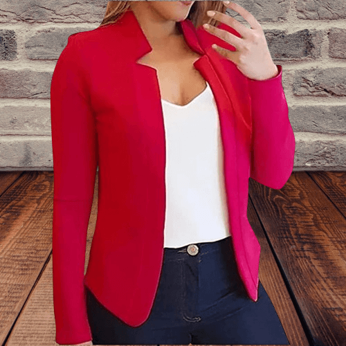 Women's Slim Fit Blazer Vest: Versatile Tailored Style