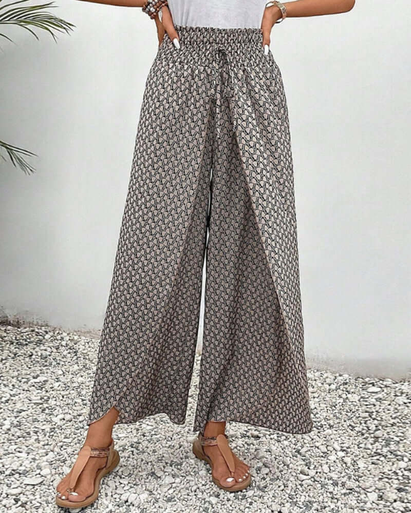 Women's Breathable Tulip Wide Leg Pants